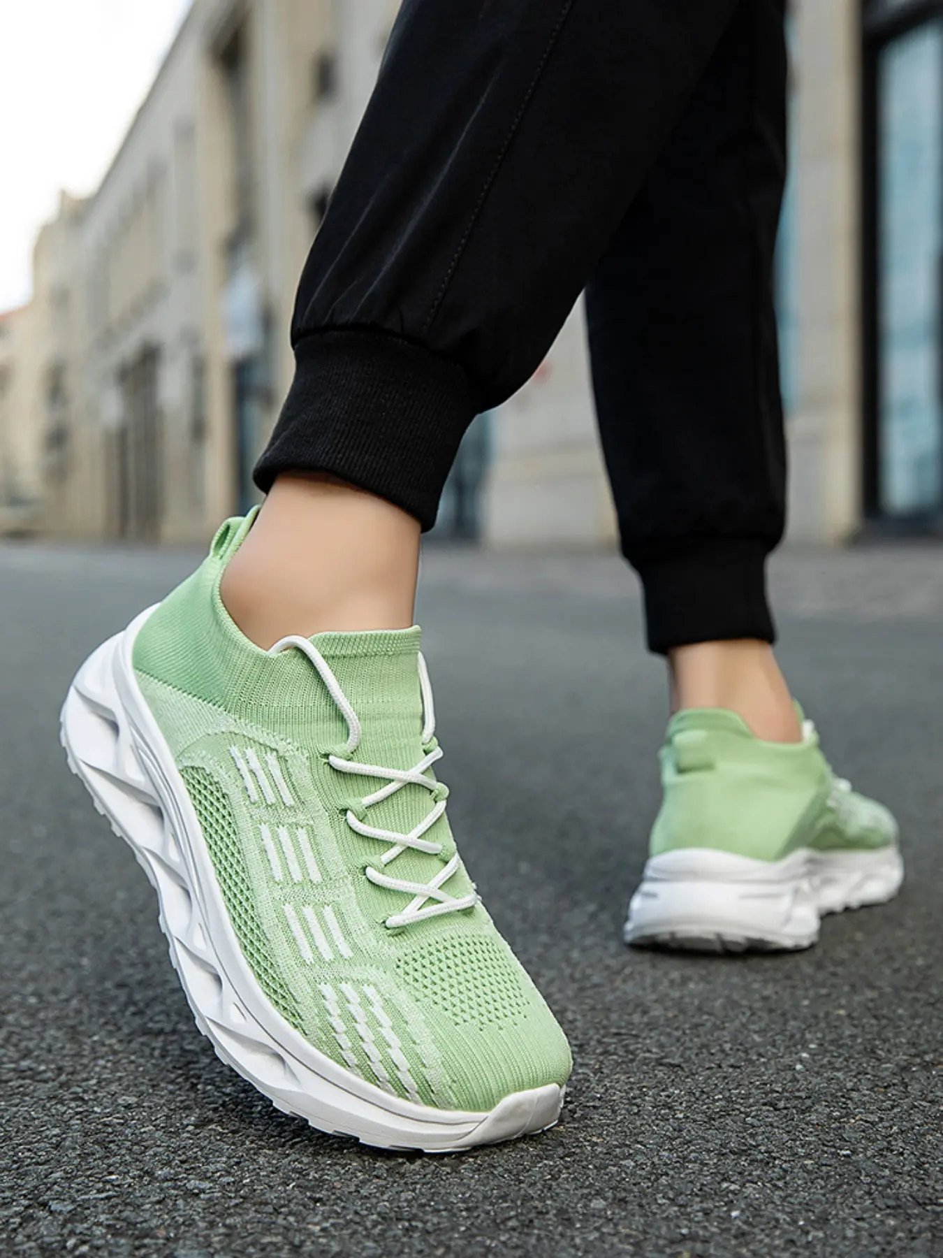 On Running Green Sneakers Casual Athletic Style Running Into Style: How Adidas Running Tech Shapes 2025  main image 3