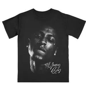 Free Yb Triumph Shirt, Youngboy Shirt, Y2k Style Tour Merch 2024, Vintage Retro 80s Graphic Tshirt, Streetwear Unisex Shirt Round Neck Casual