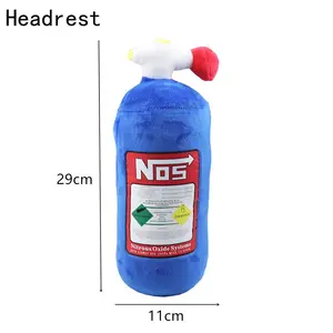 NOS Nitrogen Bottle Head Pillow Swing Pillow Creative Waist Support Improved Neck Pillow Trend Personality Cushion