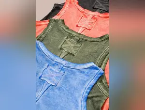 SALE!! "Valerie" Mineral Washed Top