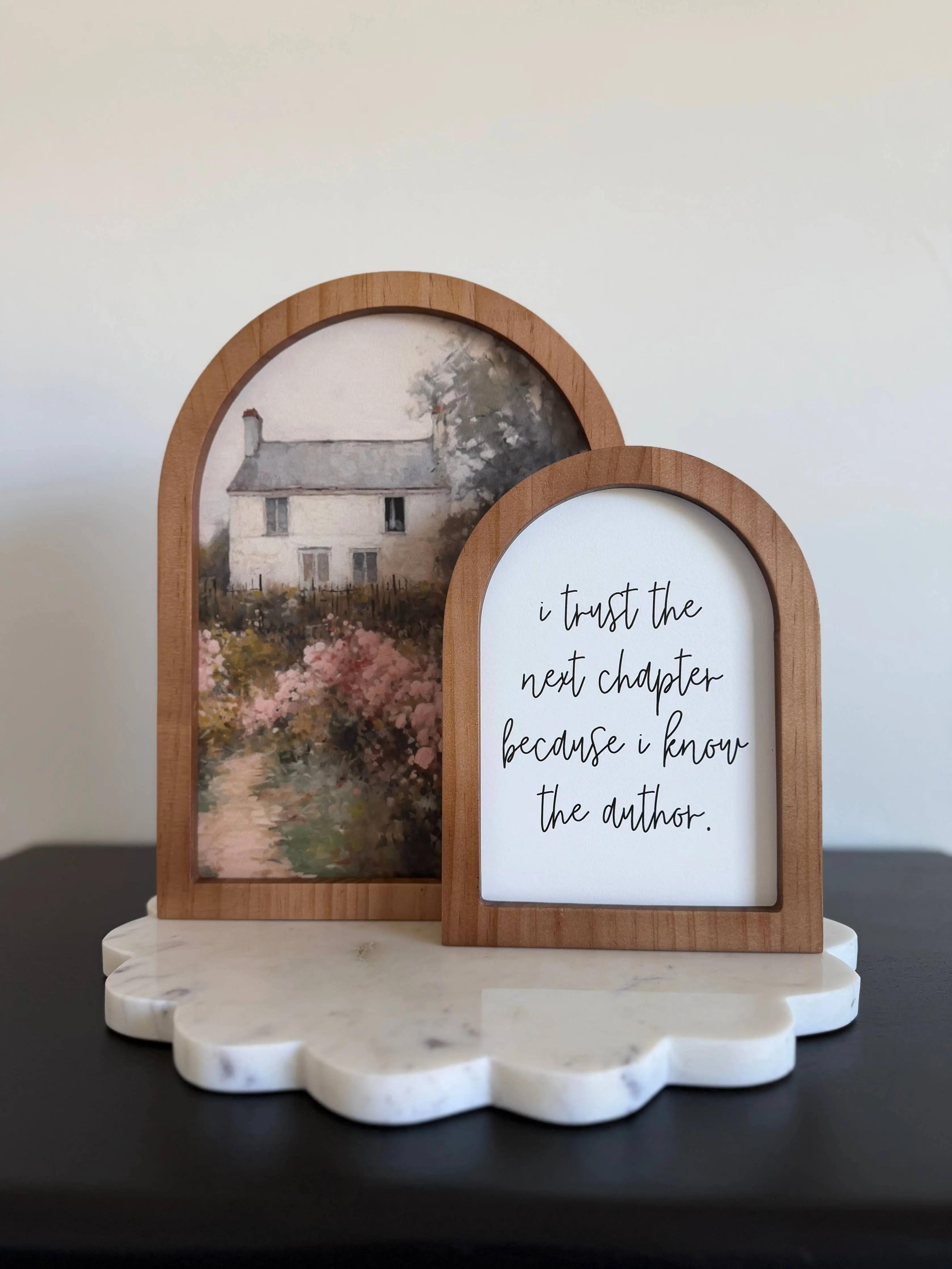 FRAME ONLY Arch Wood Frame