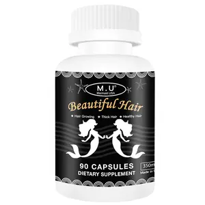M.U Magic support Hair thickening product Organic natural and green strength Herbal haircare nutrients