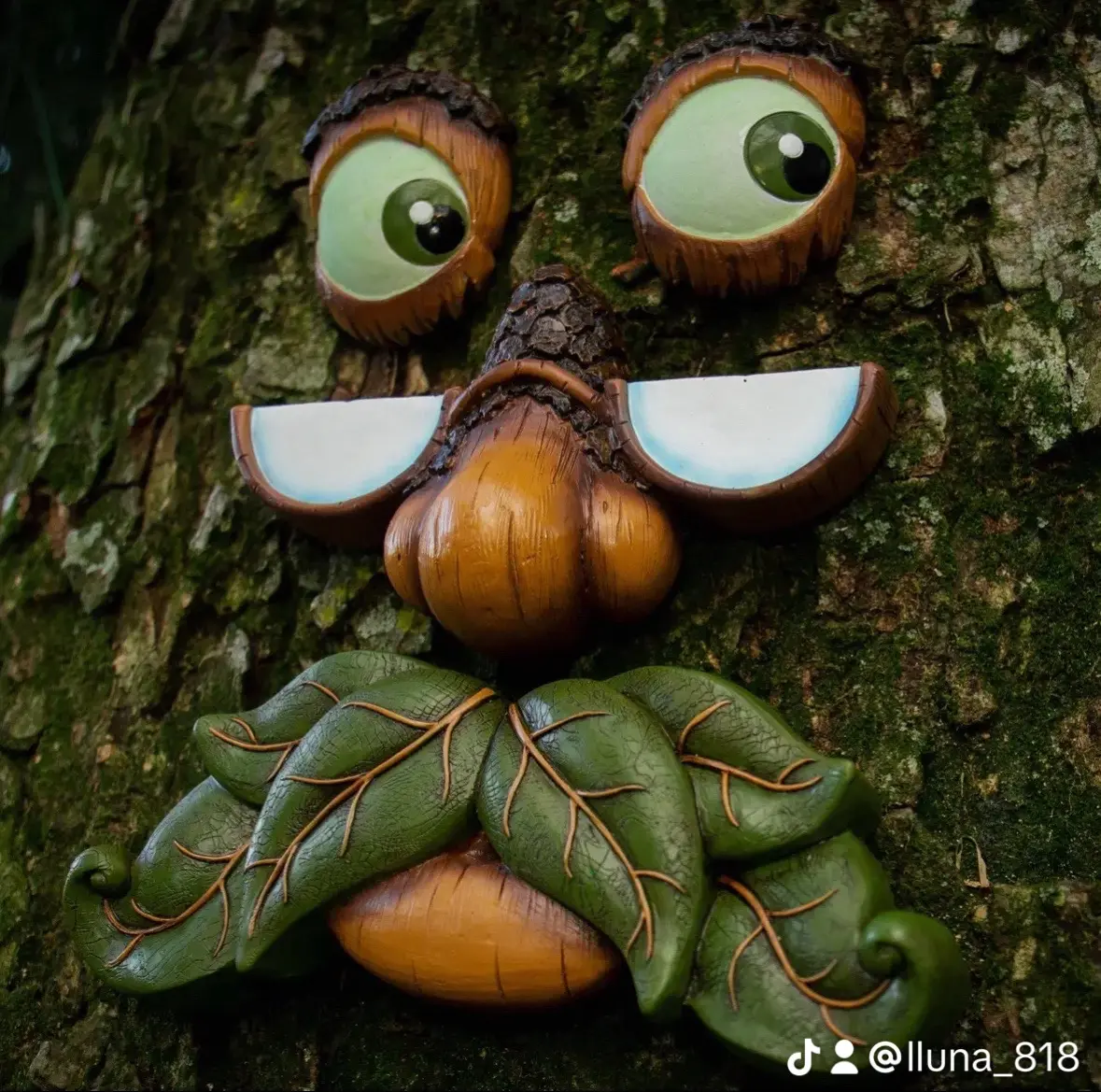 Tree Face Garden Decor Tree Face Garden Decor