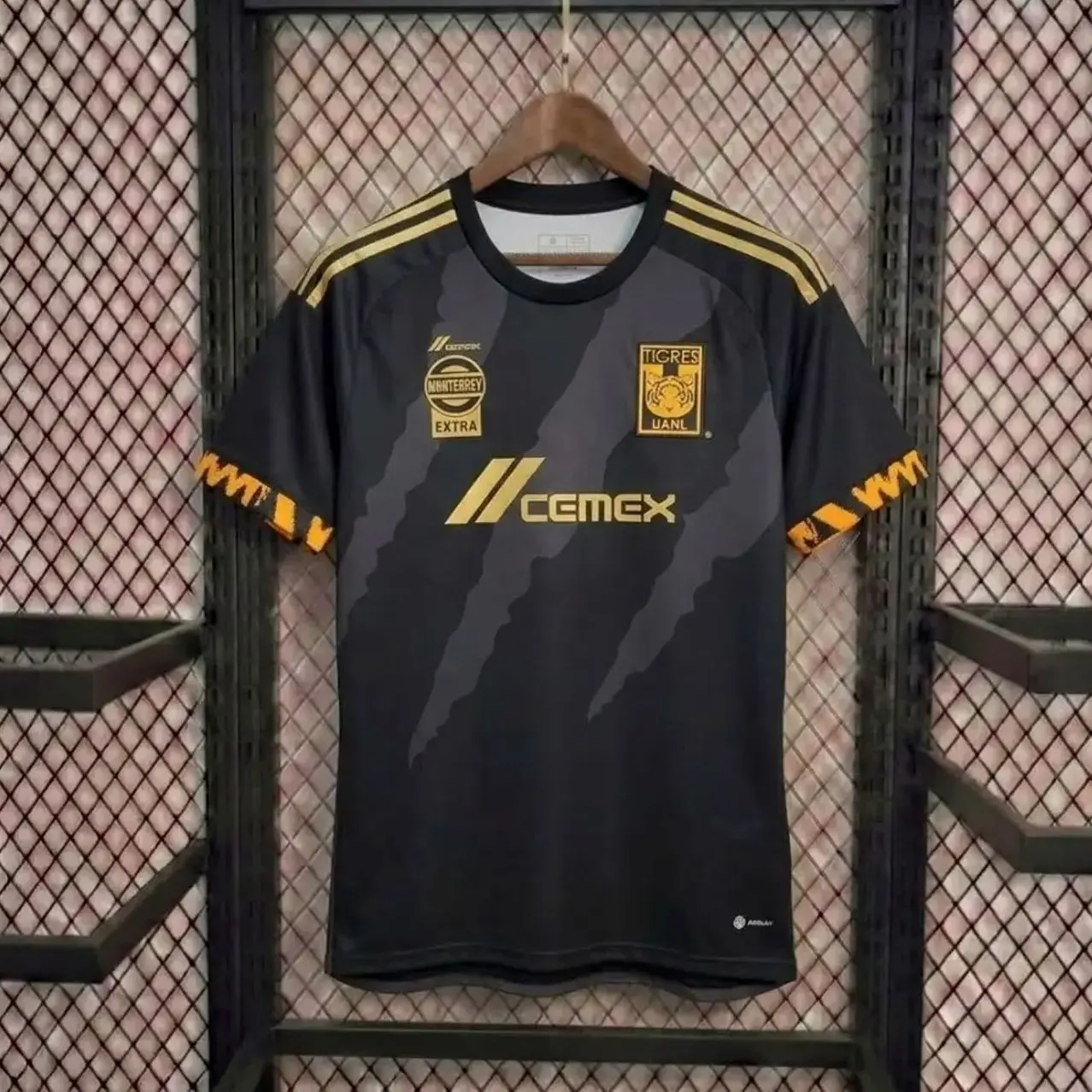 [Sale] - Tigres UANL 2021-22 Third Soccer Jersey - Full Print Logo