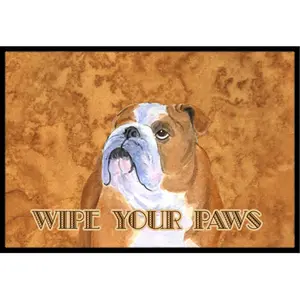 212 MAIN 24x36 in. Wipe Your Paws Mat, Indoor-Outdoor Use, Washable Rug
