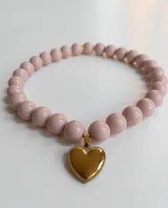 Pretty Nude Blush Skinny Necklace