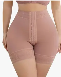 Women's Shapewear: Tummy Control, Body Shaper Shorts, Butt Lifter, High Waisted, Levanta Gluteos, Cola, Double Abdominal Compression, Double Lift Reinforcement, Basic, Minimalist. Panty body shapewear fajas body shaper corset Womenswear Black