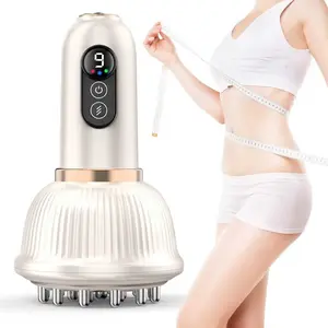 Handheld Body Massager for Legs & Belly-Full Body Relaxation, Heat, Vibration, Microcurrent for Muscle Relaxation, Reduce Stress