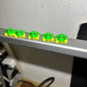 3D printed Frog Fidget Toy - Fun Stress Relief Toy - 3pack