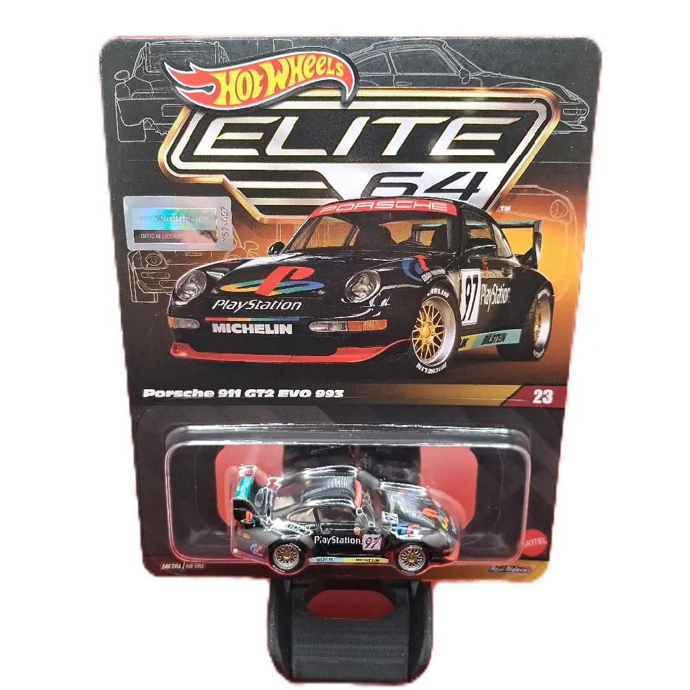Hot Wheels Elite 64 Porsche 911 GT2 Evo 993