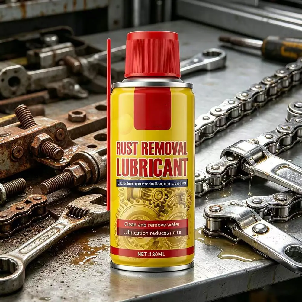 Multi-Function Rust Removal Spray-18OMLforLubrication,RustPrevention & Noise Reduction, Rust Remover For Metal, Anti Rust