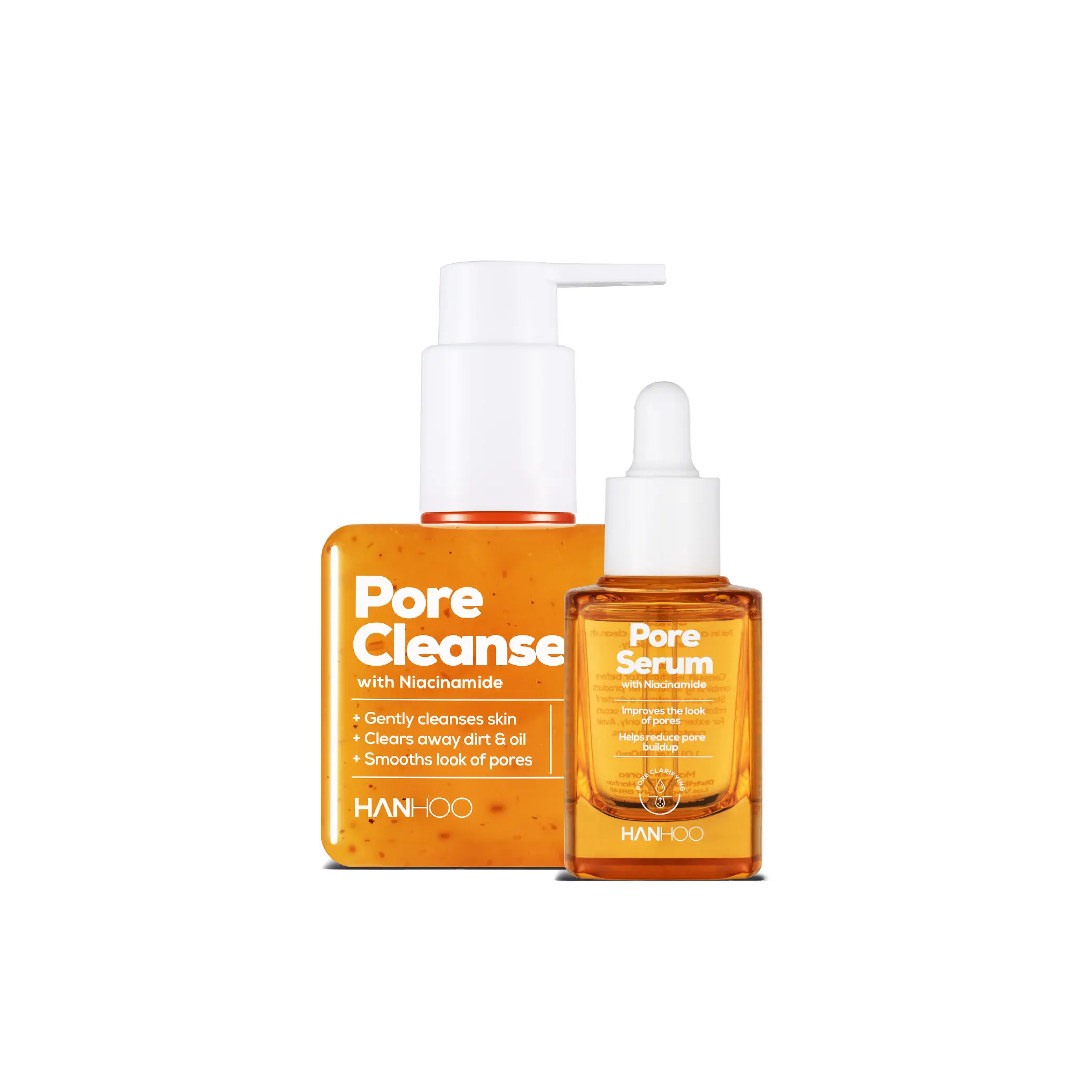 Hanhoo Pore Perfect Bundle - Gel-to-Foam Cleanser & Pore Serum