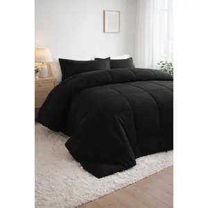 HTA Down Alternative Comforter – Machine Washable Luxury Quilt, Ultra Soft & Breathable, All-Season Duvet Insert, Cloud-Like Cozy, Skin-Friendly, Holiday Haul Gift