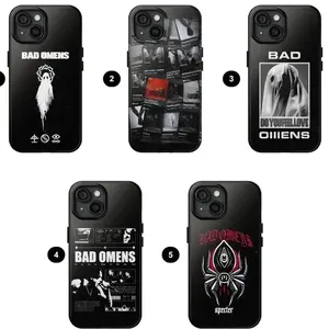 Bad Omens Phone Case, Tour 2026 Beartooth President Phone Case Featuring, Rock Band Protective Accessory