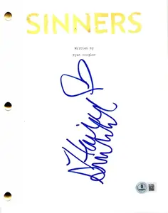Hailee Steinfeld Authentic Autographed Sinners Script