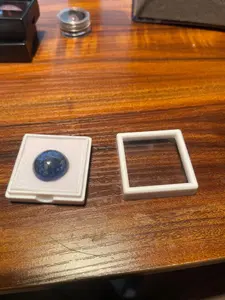 28.7ct Lapis Lazuli Round Loose Gemstone – Natural & Untreated (Collectible or Custom Setting)