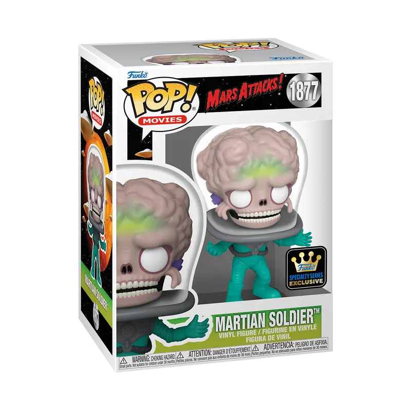 POP Movies: Mars Attacks - Martian Soldier Specialty Series (Base Form)