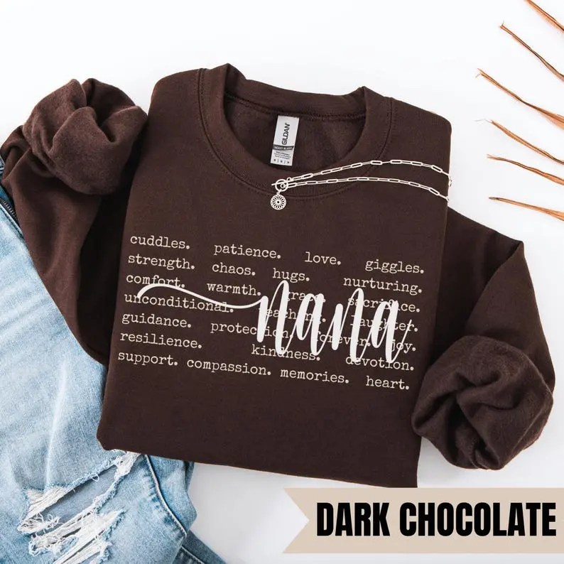 Nana Sweathirt, Cute Nana Sweater, Retro Grandma Sweatshirt, Nana Lecture Sweater