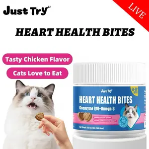 【Live Big Deal】JUST TRY Cat Heart CoQ10 (300ct) - Year Supply