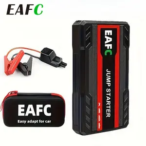 [Local Delivery] USB Charging Portable Car Jump Starter with Emergency LED Lights High-Capacity Lithium Battery Applicable to Gasoline Vehicles Not Exceeding 3.0L