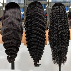 Raw Vietnamese Wig Vendor Body Wave Lace Front Wig 13x4  Human Hair Wholesale Glueless Hd Lace Frontal Wigs for Black Women