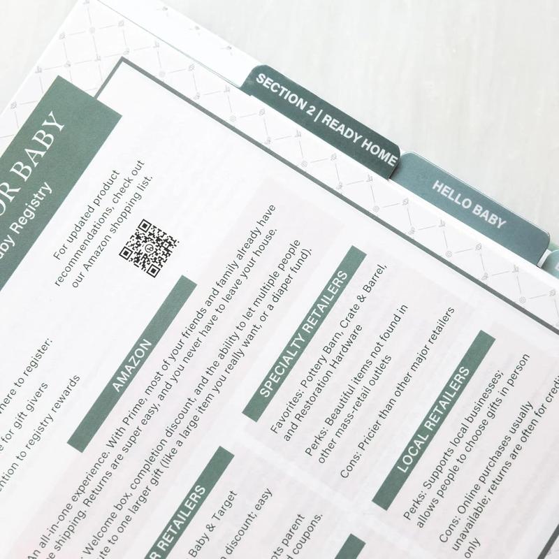 Expecting and Organized Planner Organizer and Checklist TikTok