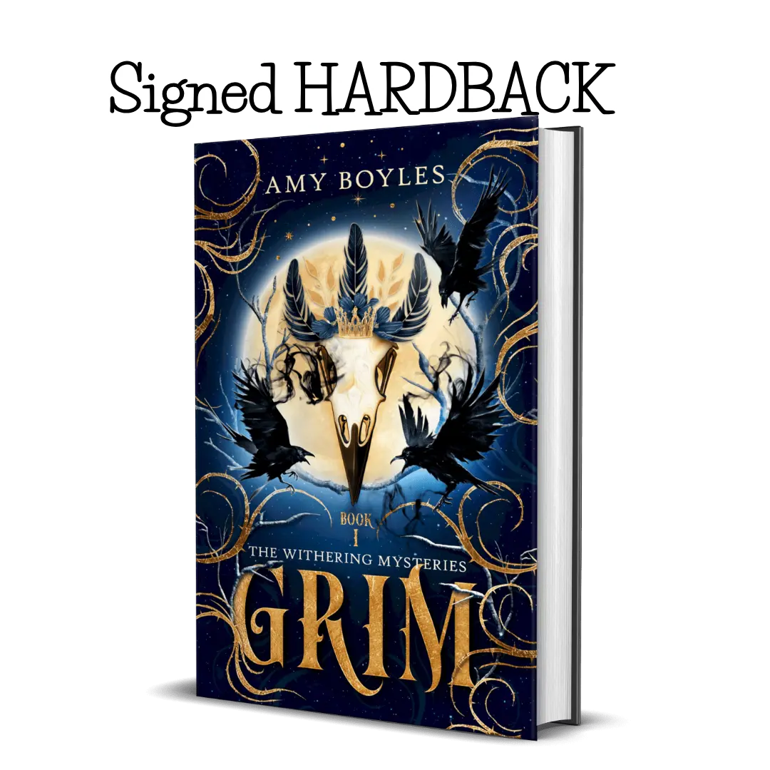 Signed and Wrapped HARDBACK of GRIM
