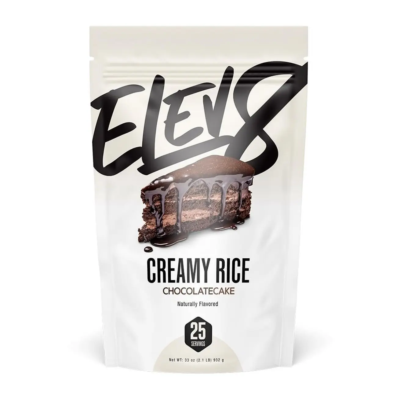 Elev8 Creamy Rice – Chocolate Cake Flavor – Cream of Rice Hot Cereal – 25 Servings – Sugar-Free, Gluten-Free – Easy-to-Digest Carbs for Pre & Post Workout Nutrition – Just Add Water