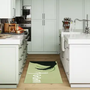 Lush Decor FRONTPORCH Indoor/Outdoor Hand Tufted Durable Area Rug - Transitional Casual Dog Decorative  (Woof)