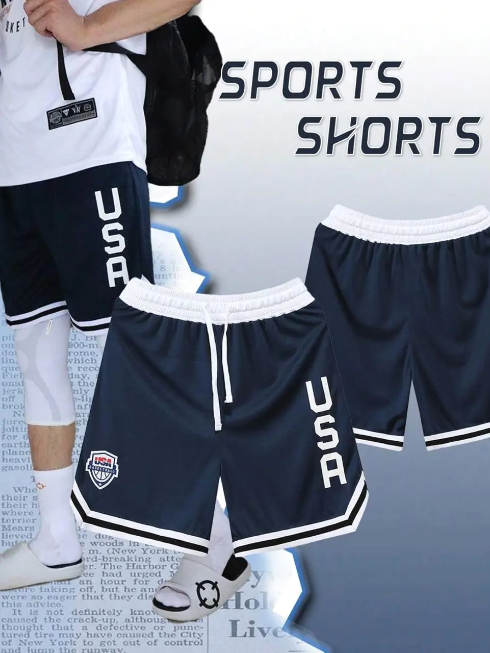 ODMYONO Basketball Shorts,Athleisure,Performance Fabric,Breathable Material,High-Performance