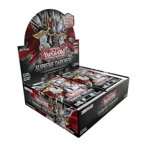 Yugioh Supreme Darkness Booster Box 1st Edition Factory Sealed (24 Packs)
