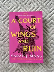 A Court of Wings and Ruin - ACOTAR Book 3 Spicy Fae Romantasy - Fantasy Romance - Paperback Book