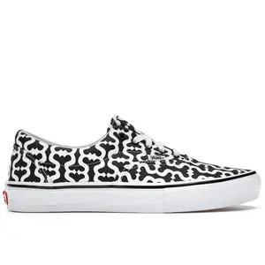 Vans Men's Skate Era Supreme Monogram S Logo Black Skateboarding Shoes, from StockX