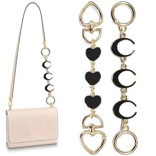 Gold With Black Moon and Heart