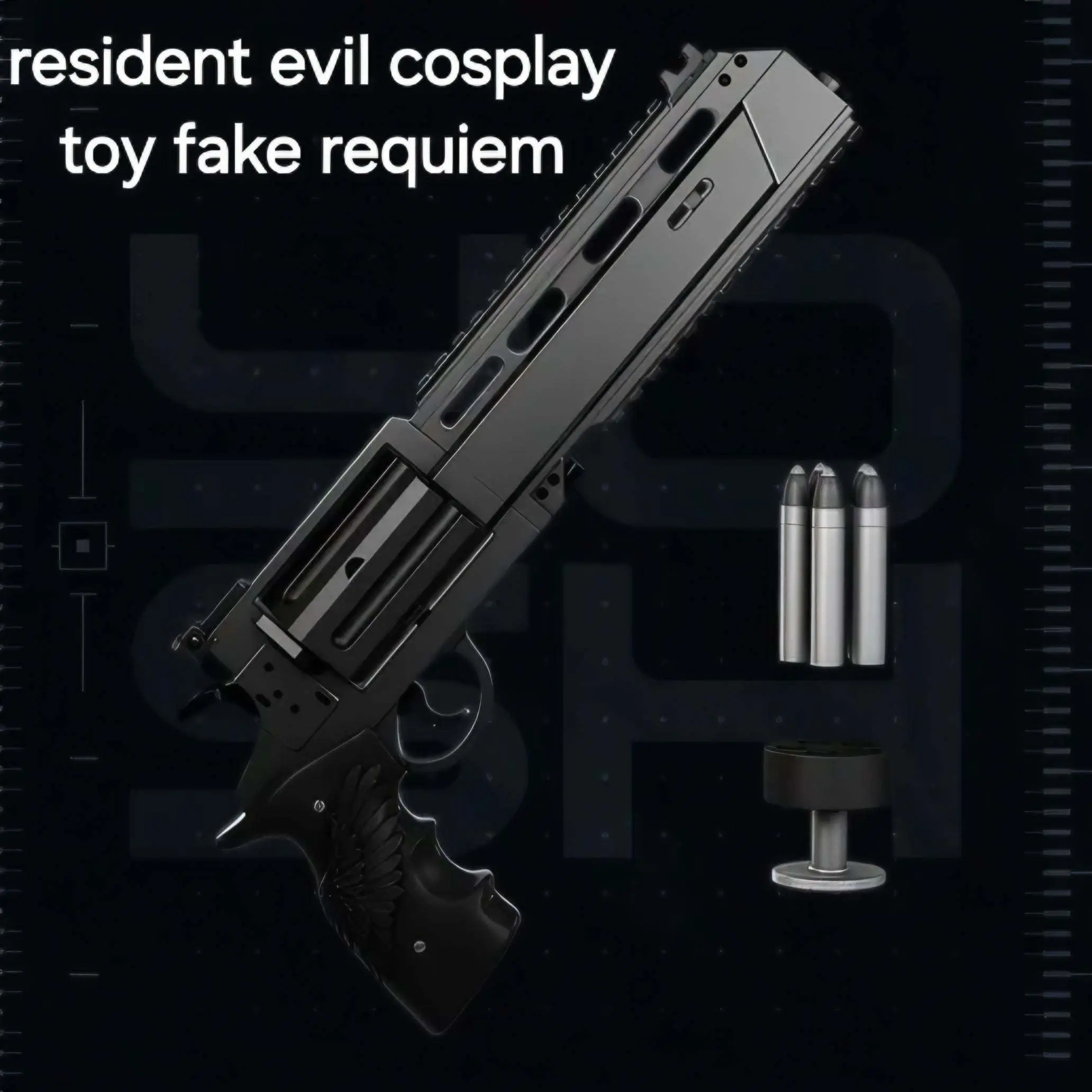 FAKE COSPLAY Resident evil requiem weapon revolver