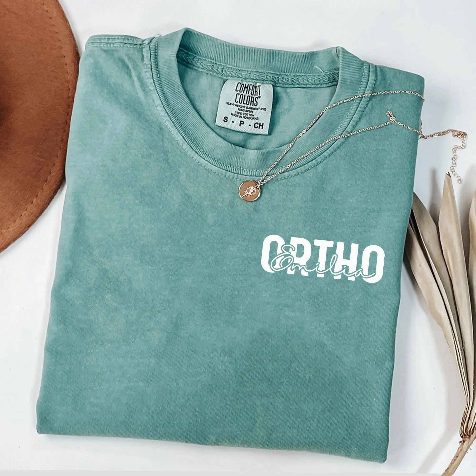 Comfort Colors Personalized Ortho Shirt, Custom Ortho Shirt, Orthopedist Gift, Nurse Appreciation Gift, Orthopedic Technician
