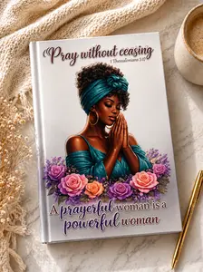 Pray without Ceasing UV DTF Journal Transfer