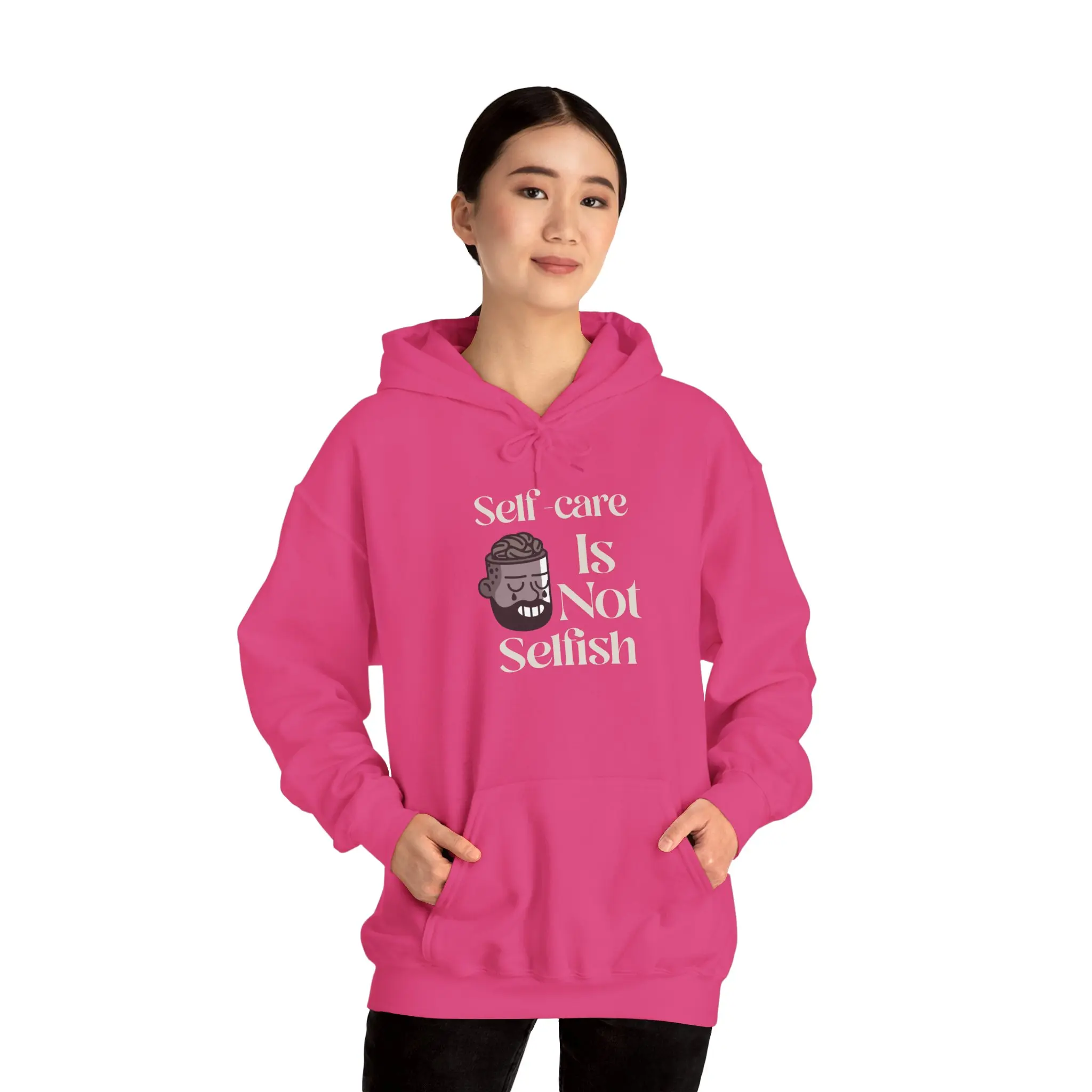 Mental Wellness Hoodie, Anxiety Relief Sweatshirt, Unisex Mental Health Pullover, Mindfulness Jumper, Self Care Hooded Top unisex sweatshirt