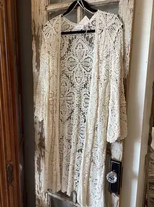 Crochet Lace Cardigan