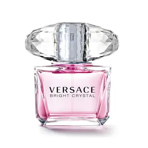 Versace Bright Crystal EDT Spray for Women - 3.0oz / 100ml Tester Version - Floral Scent with Yuzu Peony & Musk Notes Classic Designer Fragrance Feminine Perfume