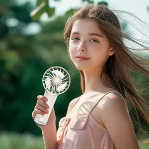 Portable Fan With Mist Water Spray Mister Fan 3 Speeds Cooler For Travel Outdoor Electric Cooling Device For Kids Women