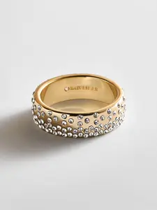 Lola Ring - Gold/Pavé