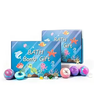 12PCS Ocean Surprise Bath Bombs with Hidden Toys!  Kids Bath Time Just Got Magical!