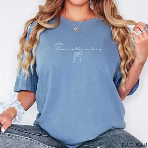 Comfort Colors IVF Shirt for IVF Mama in the Making Ivf Transfer Day Egg Retrieval Gift to Wife Infertility Mama Tee Cotton Fabric Oversize Unisex Top Tshirt Womenswear