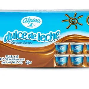 Dulce de Leche  | Arequipe Alpina PACK X6 1.7 OZ INDIVIDUAL
