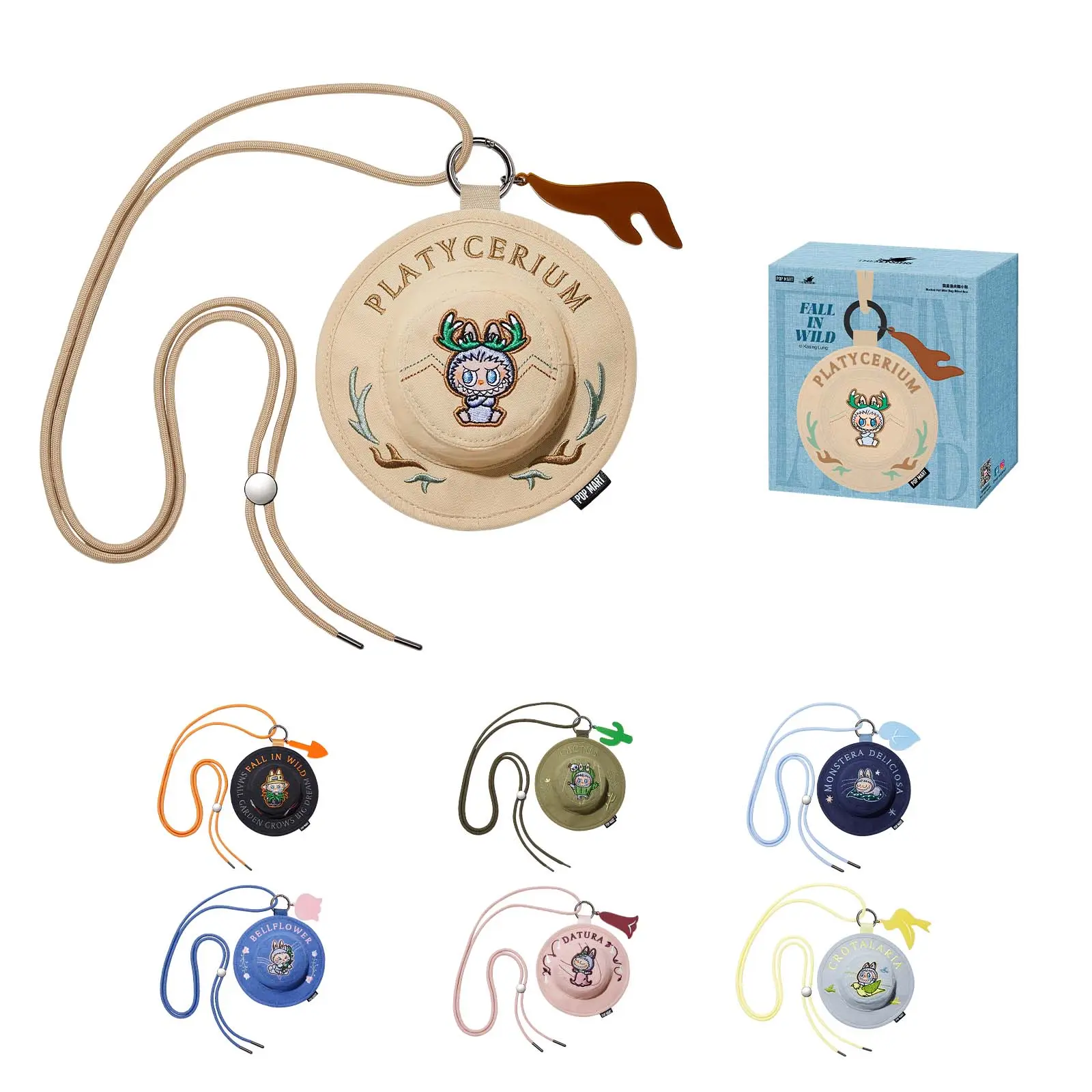 [Spanish] - THE MONSTERS Fall in Wild Series – Mini Bolso Sombrero de Cubo, Blind Box, Mystery Box