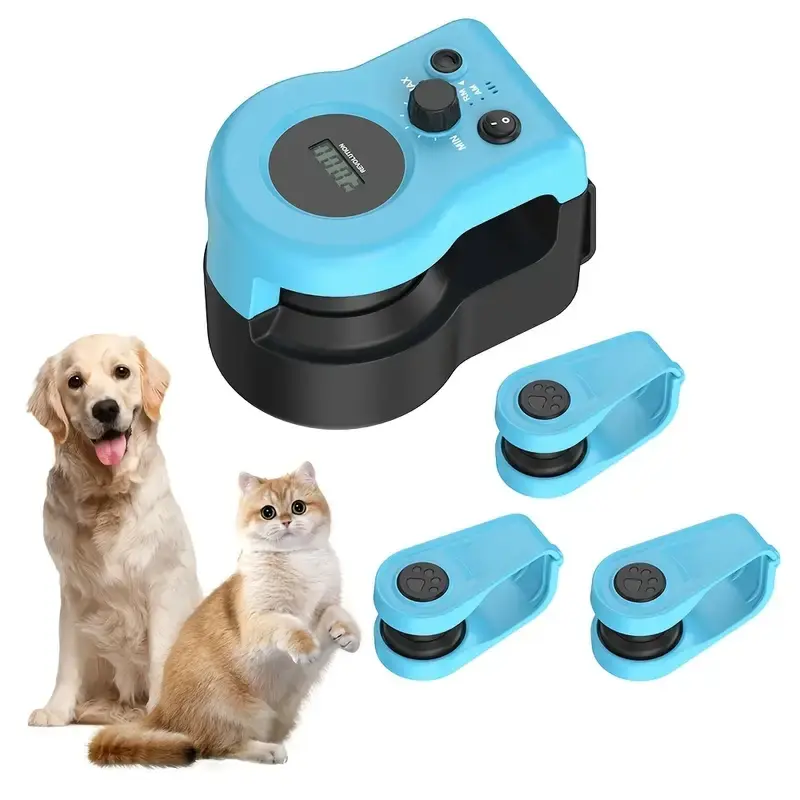 Interactive Cat and Dog Chase Toy, USB-Rechargeable Automatic Lure Training Aid, Puppy Training Tools for Pet Exercise & Training, Durable Plastic Construction, Safe Low-Voltage Operation