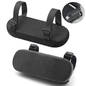 2pcs Chair Armrest Cushions for Gaming and Office Use, Thick Memory Foam Elevation Pads for Comfort and Support, Durable Elbow Rest Covers