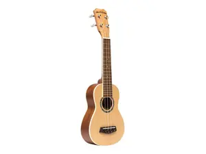 Islander 25810 Soprano Ukulele - Spruce Mahogany Top - Natural
