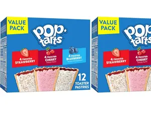 Pop-Tarts Toaster Pastries, Breakfast Foods, Kids Snacks, Variety Pack (12 Count) (Pack of 2)